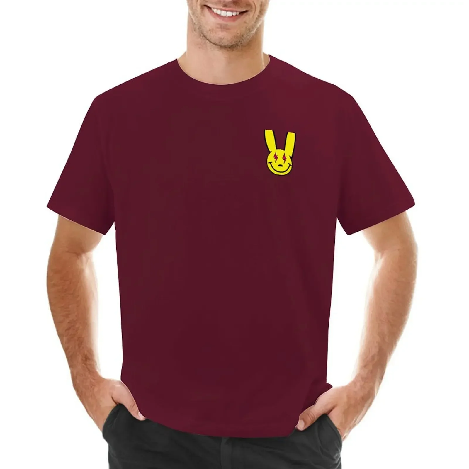 Bad Balvin x J. Bunny T-shirt for men graphic shirts graphic tees summer tops t shirts manga vintage anime clothes heavyweight image 3