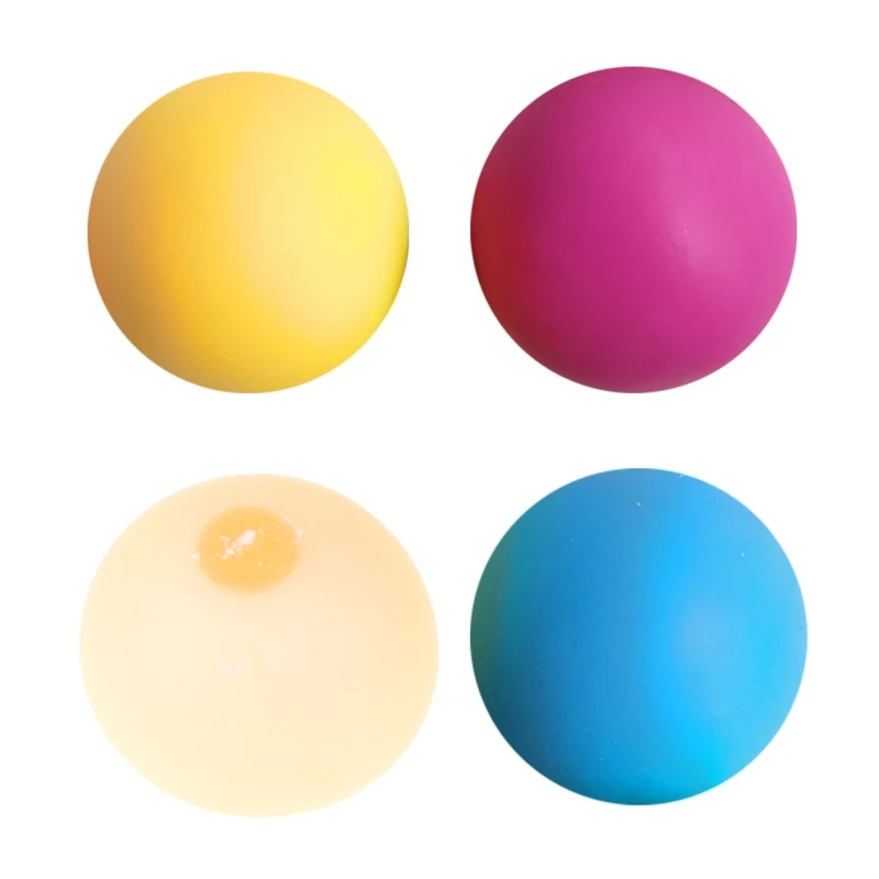 Kids Teens Adults Decompression Toy Solid Color Balls Rewards Prizes Carnival Gift for The Older Anxiety Relief Handheld