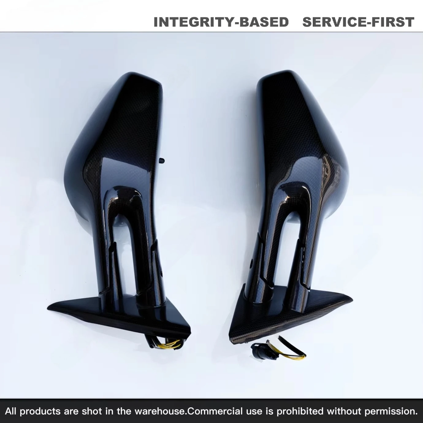 Premium Materia Genuine Original Parts 70001294 Carbon Fiber Rearview Mirror Kit for  430 Elevates Style Performance