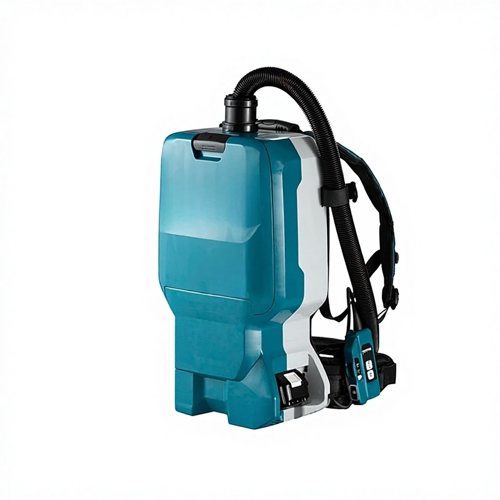 Brushless high-power industrial grade cordless lithium-ion 36V backpack vacuum cleaner DVC665