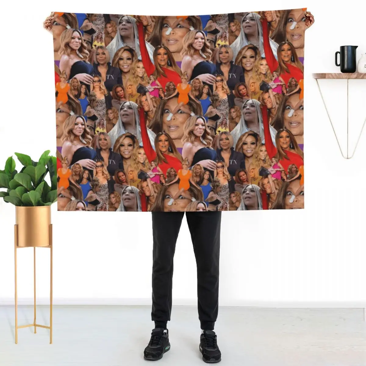 Wendy In repeat Throw Blanket Baby anime sofa bed funny gift Hairys Picnic Blankets