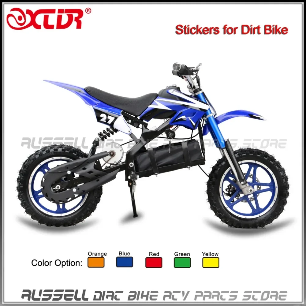 Stickers & decals Kit PLASTIC Fenders Faring For Small Apollo MINI MOTO Kids E-Bike DIRT BIKE 2 Stroke 47cc & 49cc 50cc 70cc