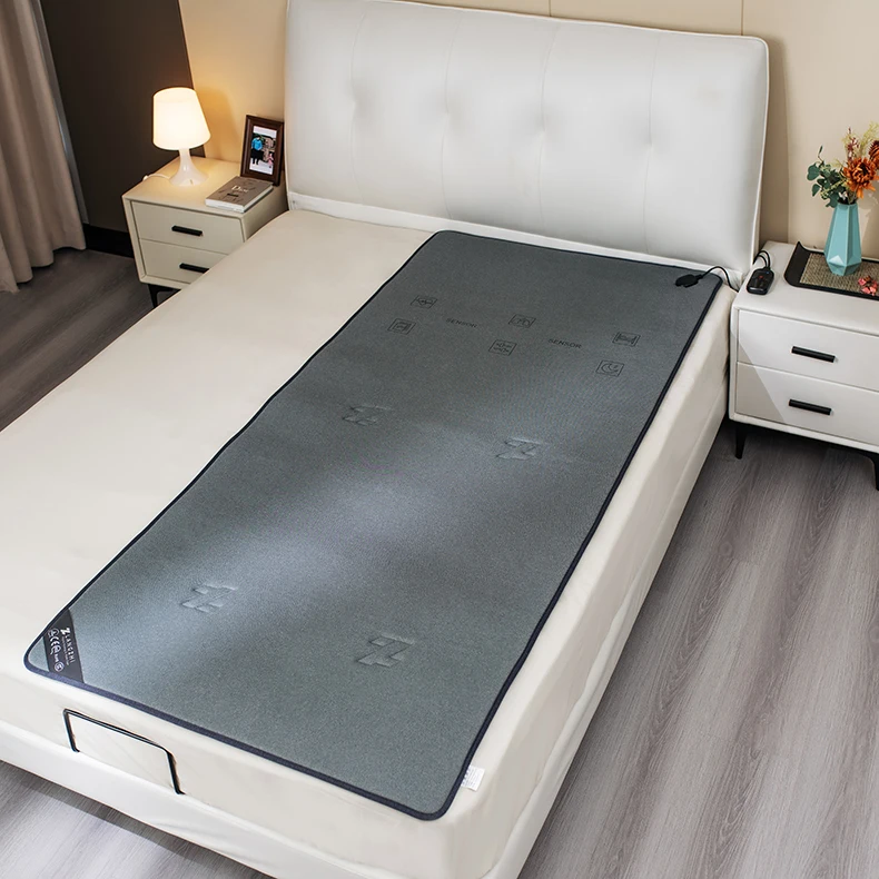 Smart Health Monitoring Mat for Elderly Vital Sign Moni tor with Emergency Alarm Sleep Monitoring Sensor Area Mat