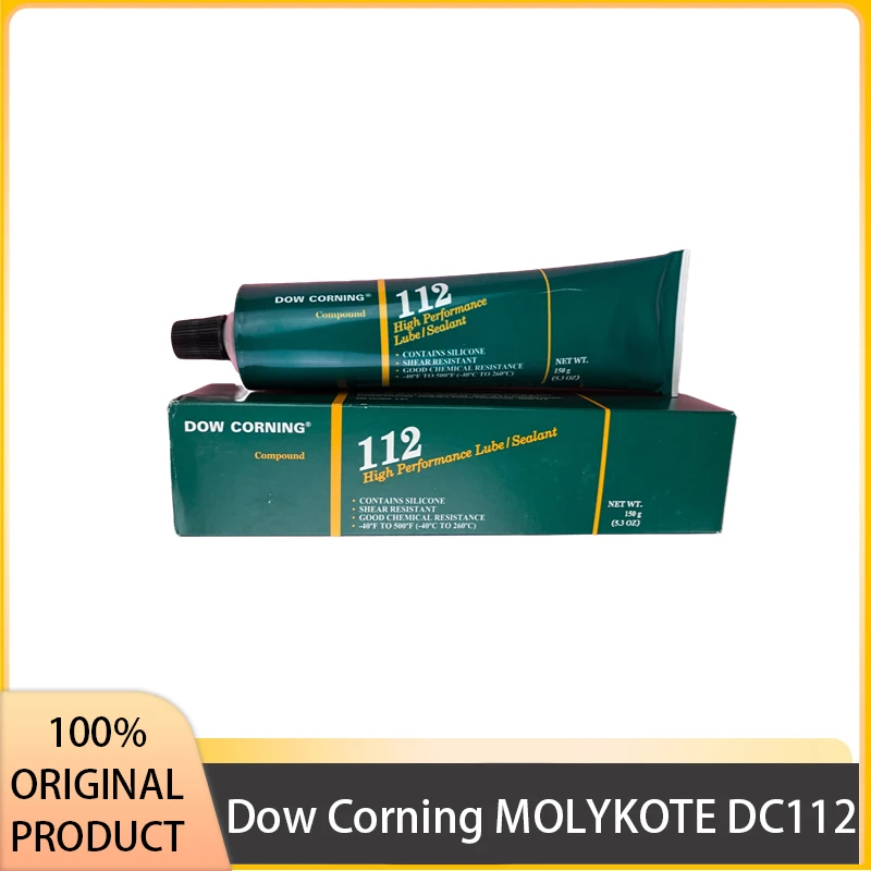 

Dow Corning MOLYKOTE DC112 260 Degree High Temperature Sealing Grease 150g American Original Product