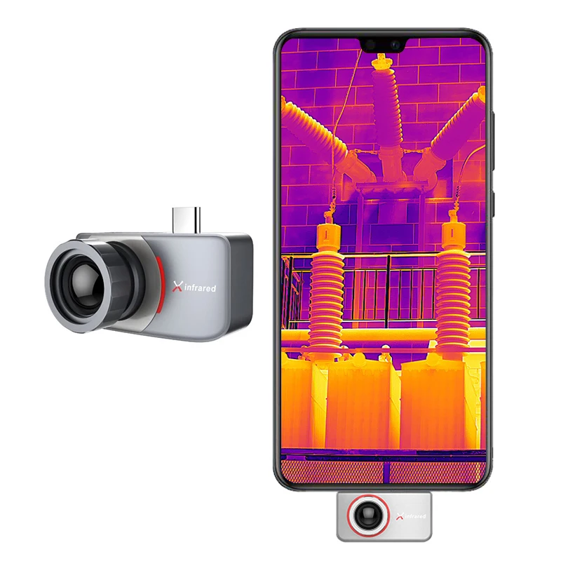 Xinfrared InfiRay Official T3pro kamera termowizyjna kamera termowizyjna przemysłowe dla smartfonów z systemem Android typu C Imager