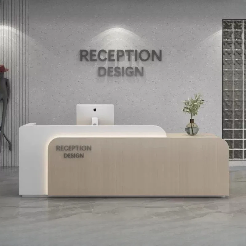 Italian Minimalist Reception Counter Nordic Creative Consultation Desk Beauty Salon Training Institution Office Furniture FYRD