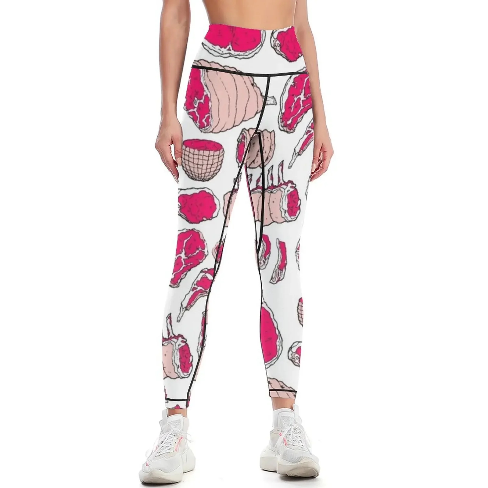 

MEAT Leggings Sports female Women's gym sportswear for gym harem pants Womens Leggings