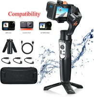 hohem iSteady Pro 4 Action Camera Gimbal Stabilizer for GoPro 13/12/11/10/9 8/7/6/5, for Osmo Action and Other Action Cameras