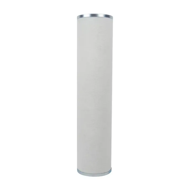 New Custom 10um Fiber Glass Media Natural Gas Coalescing Filter 87*126*556 Filter Coalescer with Carbon Steel Skeleton