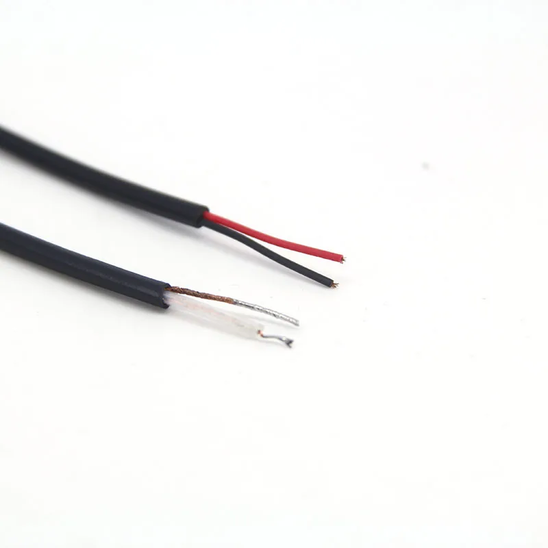 2 tipi connettore maschio BNC Q9 cavo di alimentazione Pigtail connettori BNC filo cavo video segnale coassiale L1