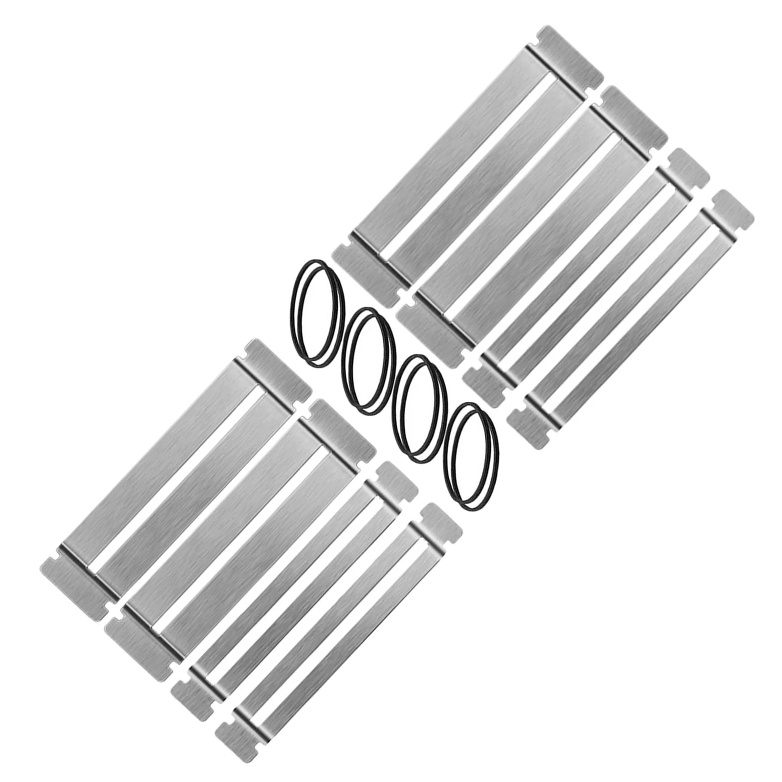 

4Sets Stainless Steel Guitar Fret Protector Pads Fingerboard Fretboards Guard Bass Guitar Maintenance Repair Polishing Tool Kit