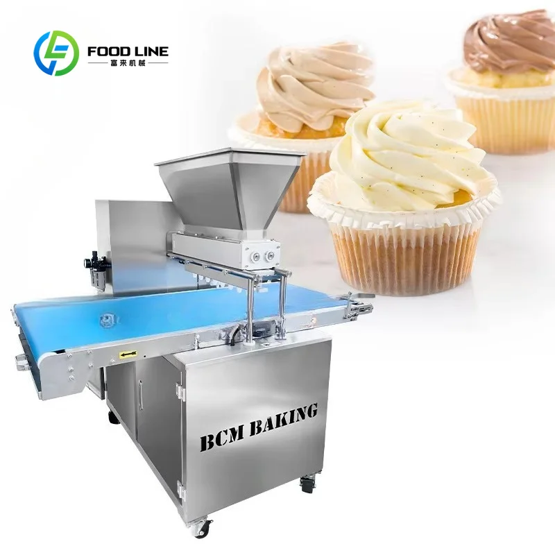 Support customized, stable and reliable multi-functional semi-automatic cupcake production line