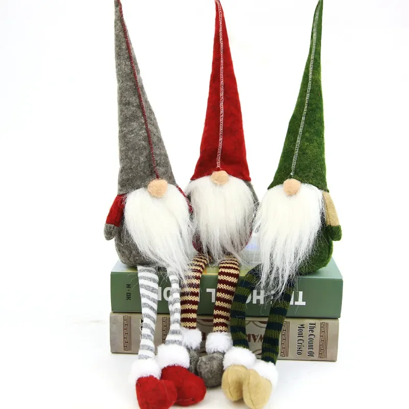 Christmas Dolls Long Legged Rudolph Doll Hotel Mall Window Decoration Christmas Gnome Christmas Decoration Christmas Gifts