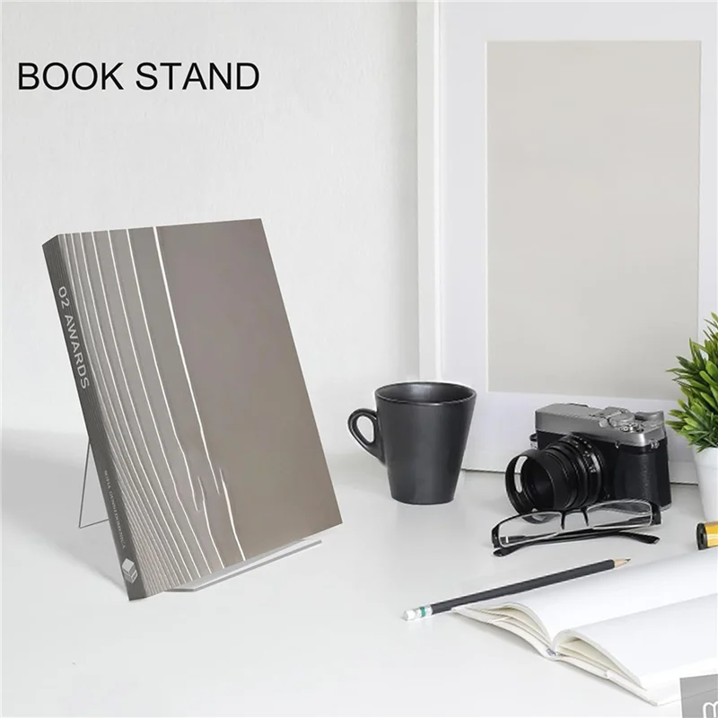 

EYFL-12 Pack акриловая подставка для книг, прозрачный мольберт для книг, акриловая подставка для книг, держатель для демонстрации комиксов, альбомов