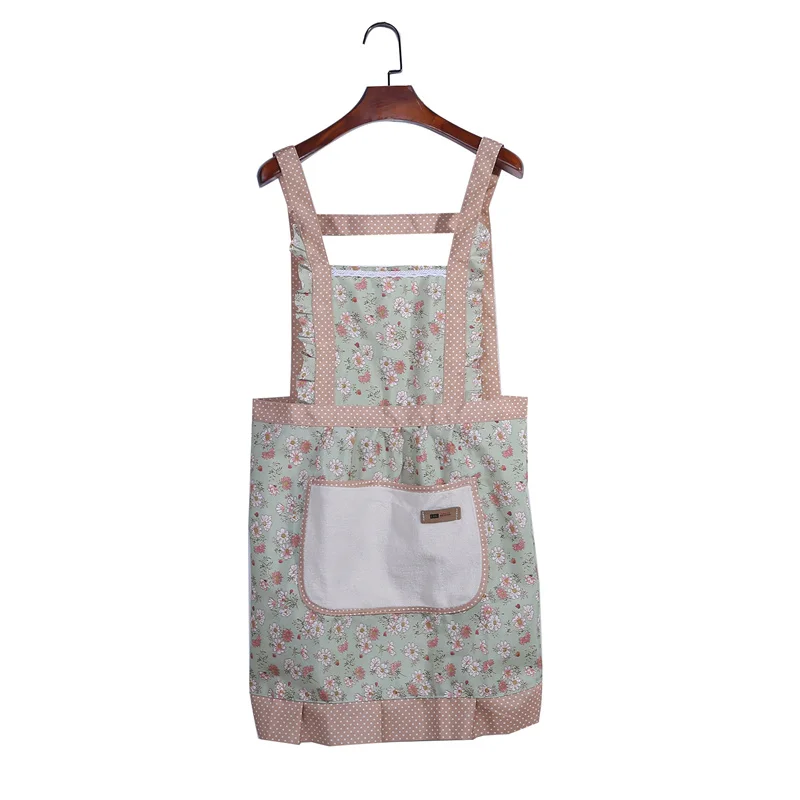 Thin Cotton Apron Anti Fouling And Breathable Sleeveless Clothing Household Daily Necessities Kitchen Cleaning Products