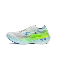 Brooks Hyperion Elite Abrasion Resistant Breathable Rebound Low top Marathon Racing Running Shoes Unisex White Green 1000531D134