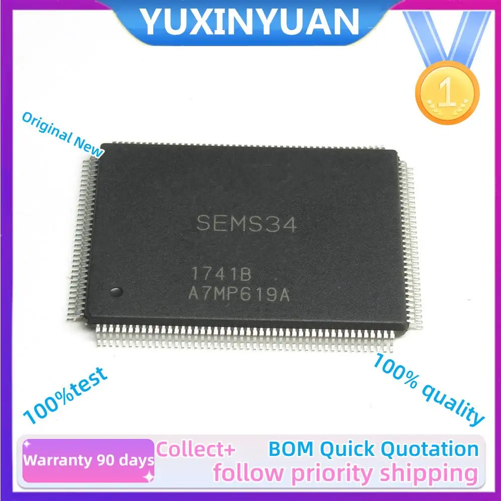 

1PCS and new ORiginal SEMS34 QFP128 YUXINYUAN IC in Stock100 %Test