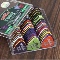 24/50/100PCS Premium ABS Plastic Guitar Picks Multicolor Mixed Plectrums for Guitar Bass Ukulele Acoustic & Electric Instrument