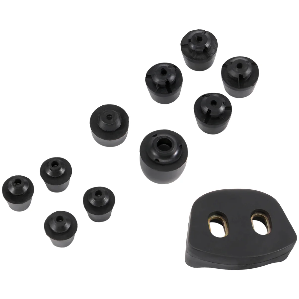 ตัวหน่วงประตูรถ11ชิ้นแผ่นกันกระแทกยางกันกระแทกสำหรับมอนเตโร V31 V32 V33 V43 V45 V77 V73