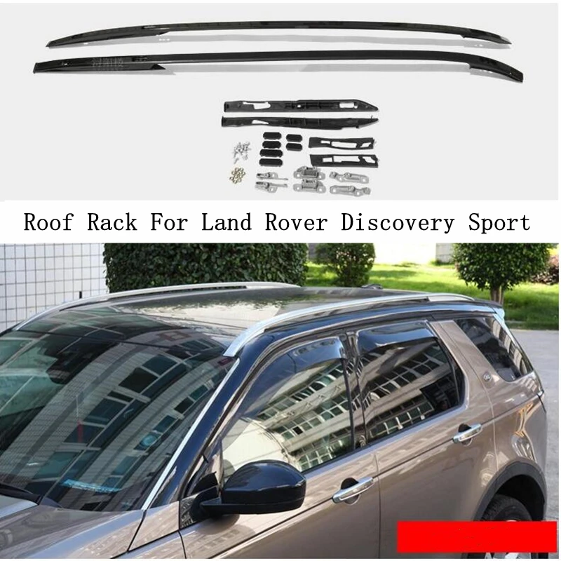 

Roof Rack For Land Rover Discovery Sport 2015-2023 Aluminum Alloy Rails Bar Luggage Racks Carrier Bars Top Rail Boxe