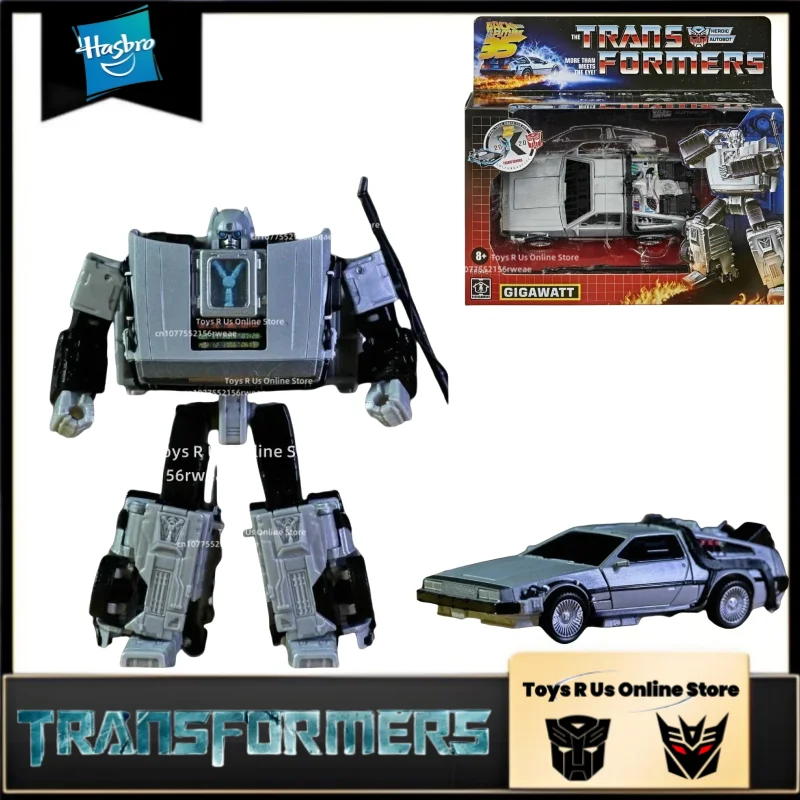 

In Stock Takara Tomy Transformers G Series Linkage Back To The Future Gigawatt Birthday Gift Model Figure Mecha Toys Action Doll