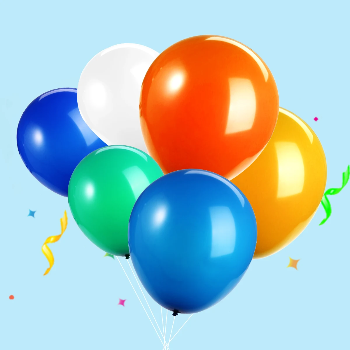

5 Pcs Latex Balloon Party Balloons Wedding Decor Extra Large for Decoration Round