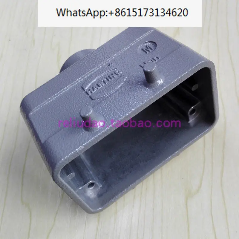 

4 pieces HARTING connector HAN-10B-HTE-M20 upper shell 19300101420 outlet hole M20 * 1.5 original