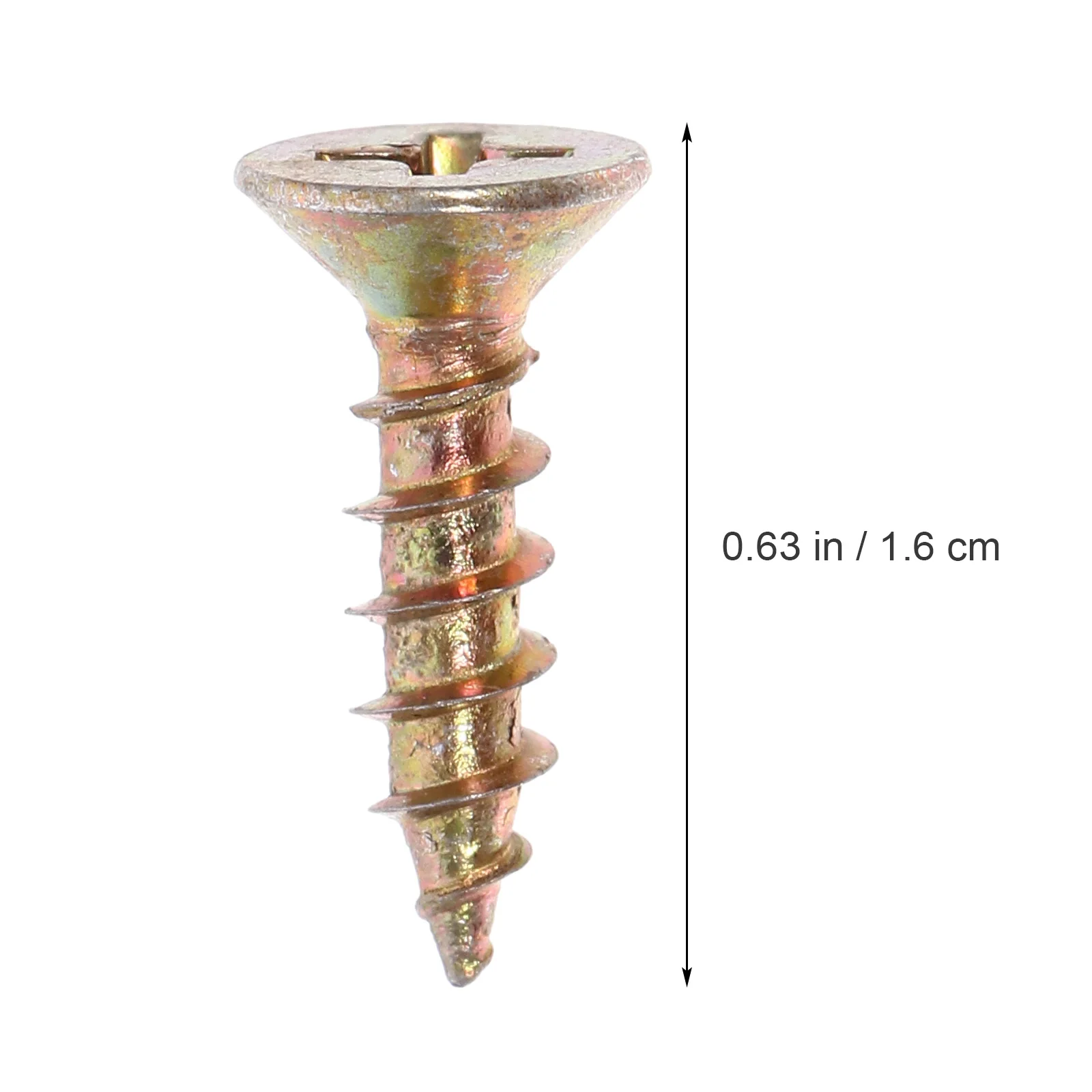 

200pcs Self-Tapping 4Mm Zinc Coated Small For Wood Metal Drywall Replacement Sheet Metal Wall Plate Galvanized Iron Screws