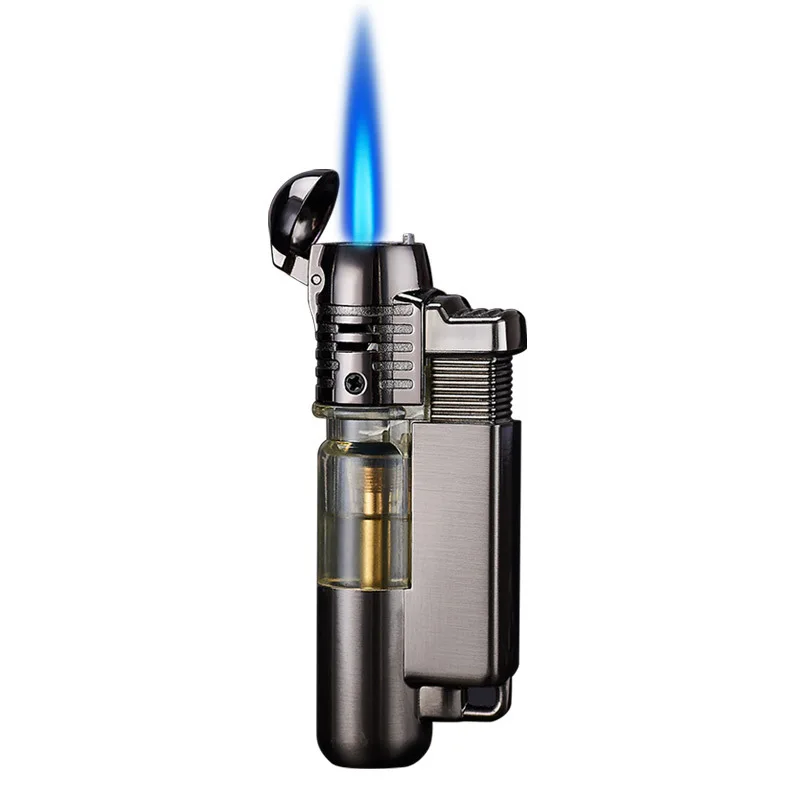 

Mini Portable Inflatable Lighter, Metal Windproof Small Spray Gun, Small Welding Gun Lighter, Outdoor Windproof Igniter