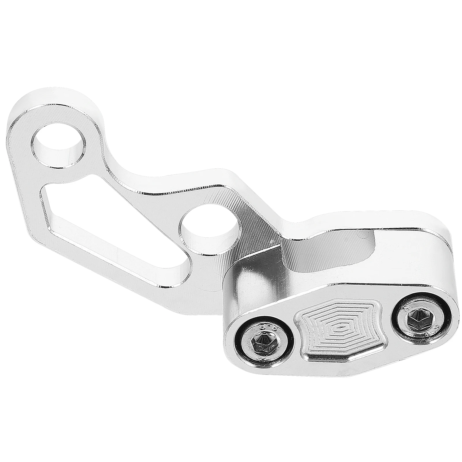 

Oil Pipeline Clamp Silver CNC Motorcycle Brake Line Clips Accessories Wire Guide Cable Clamps For Bike Brake Cables Versatility