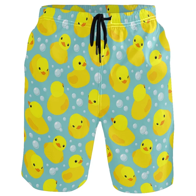 Pantalones cortos con estampado de fruta y sandía, 3D Bañador con estampado de Kiwifruit, Hip Hop, y2k, traje de baño Hawaiano para Surf