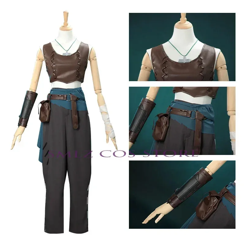 Игра Identity V Brynhildr Vilulf Косплей Арчер Survivors Косплей Костюм Жилет Брюки Сумка Униформа Костюм Вечеринка Наряд для Женщин