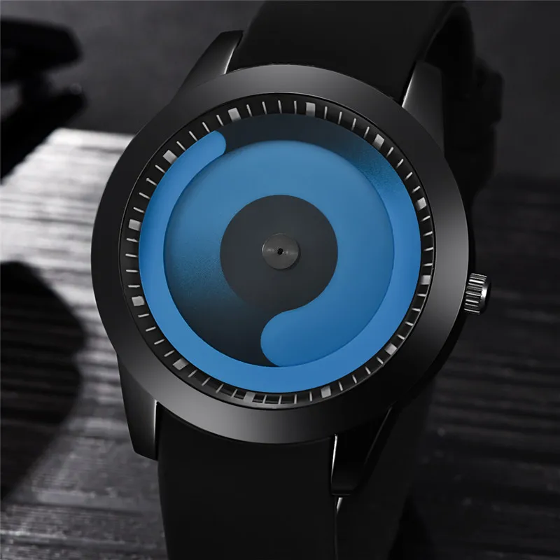 Men Brand Unique Designer Watches Students Fashion Casual Silicone Band Simple Cheap Quartz Gifts Watch Black Reloj Hombre 2025