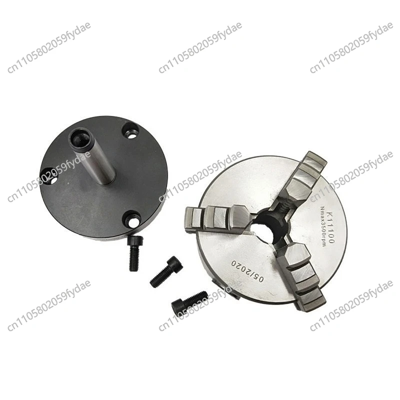 Fixed Chuck Connecting Rod Taper Shank Mo Type No. 2-100 Three-jaw Chuck Flange Tail Thread