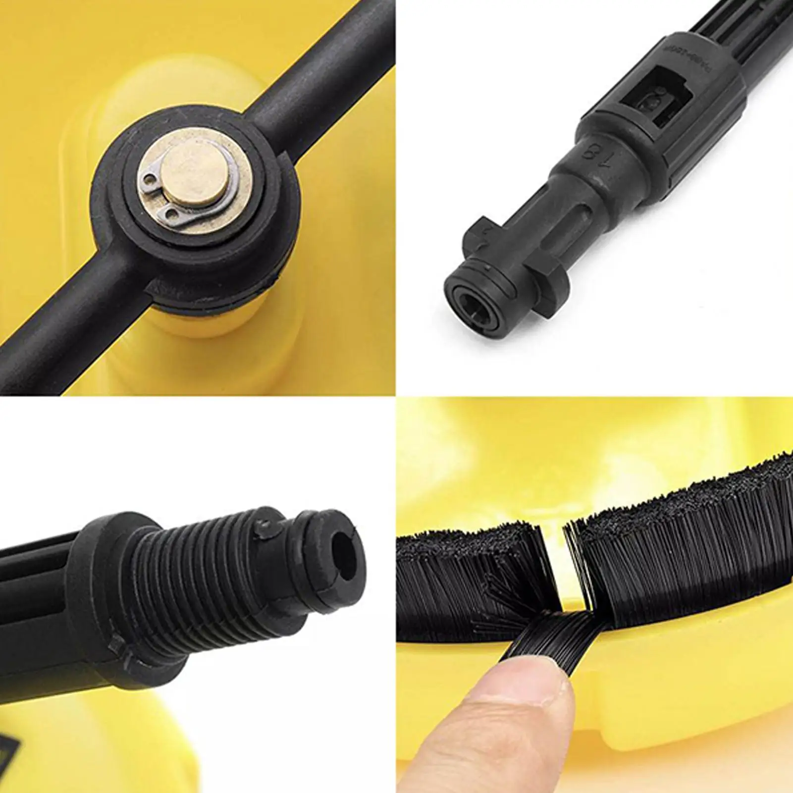 Pressure Washer Patio Cleaner Floor Scrubber Surface Cleaner Brush Rotating nozzle Convenient effective For Pressure Washer