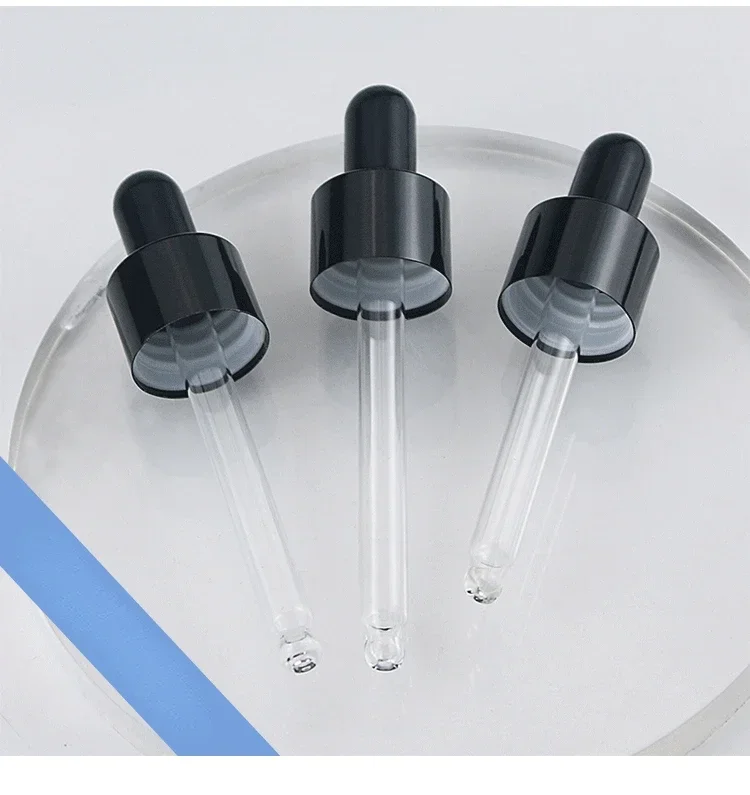 10/20PCS 30/50ml empty Dropper Bottle 1-2oz Essential Oil Glass Aromatherapy Liquid Drop for Massage Pipette Refillable Bottle