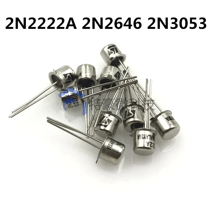 Original New 5pcs/ 2N2222A  2N2646  2N3053 TO-39 TO39