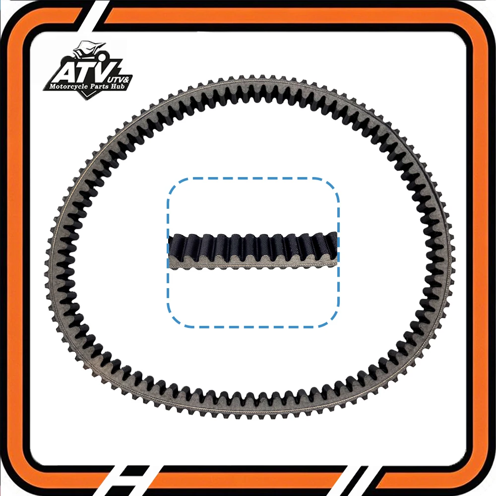 Kevlar Material FORE ZONTES 350 High-quality Motorcycle Drive Belt For ZT350T-E/D/M 983x27  ZT350D D350 350E 350M