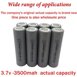 NEW 100% Original 18650 3500mAh Power Battery INR18650/35V 3500mAh Li-ion 3.7v Rechargeable Battery 18650 Battery 1-50 Pieces