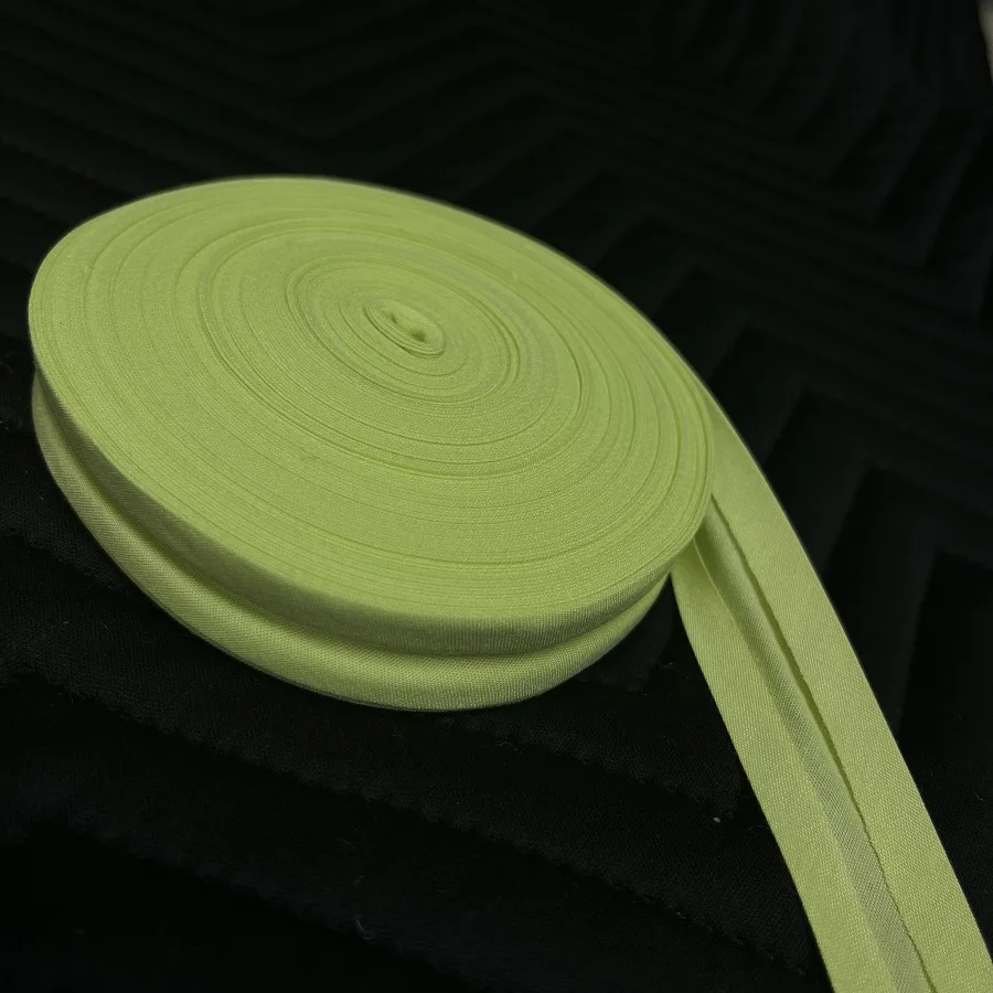 20 mm Polyester-Schrägband – einfach gefaltetes einfarbiges Band, Nähbesatz, DIY-Schneidezubehör zum Basteln – Detail 9
