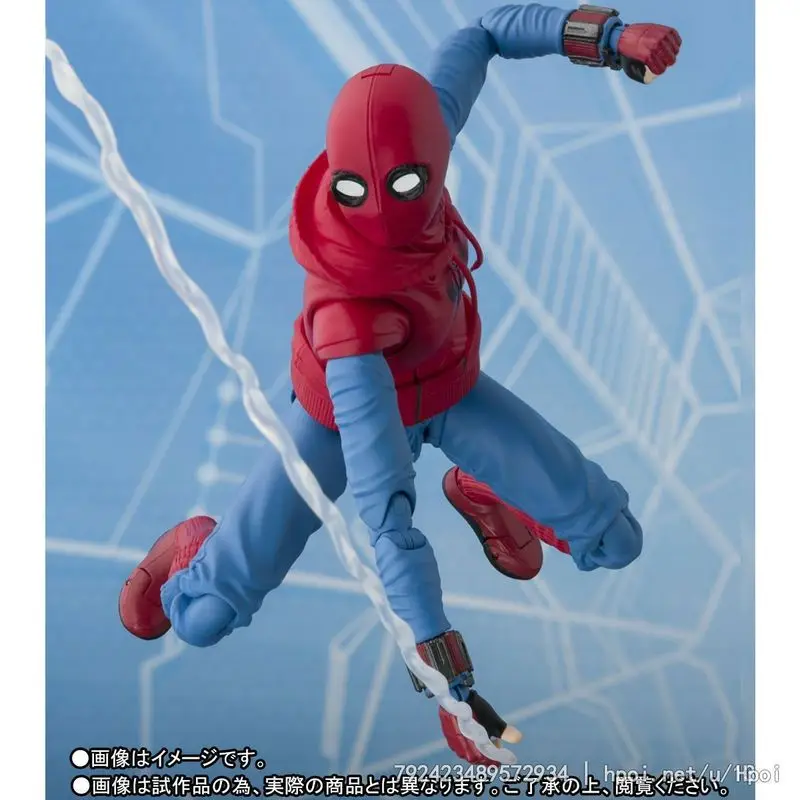 

Shf Marvel Amazing Spider-Man Movable Figure Return Of Heroes Spiderman Figma Toy Doll Model Gift For Children Statuette