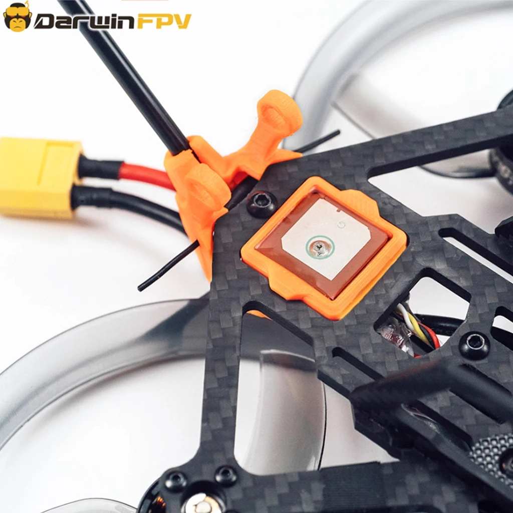 WasserdichtDarwinFPV HULKIII Mini Analog 6S FPV Racing Drone mit M1018 GPS ELRS 2,4G Empfänger 5,8G 1000mW VTX RC Quadcopter