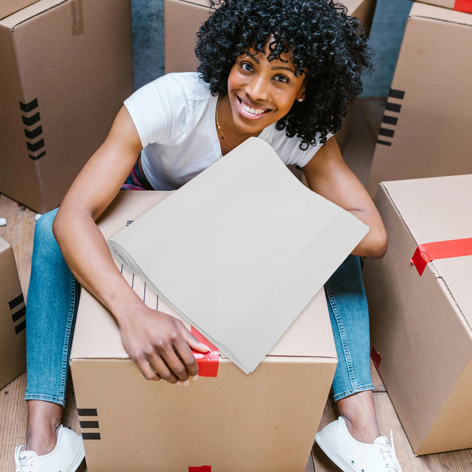 Упаковочная газета 70X42 см