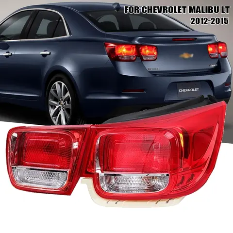 Chevrolet Malibu LT 2012 2013 2014 2015 후면 테일 라이트 브레이크 램프 용 왼쪽/오른쪽 테일 램프