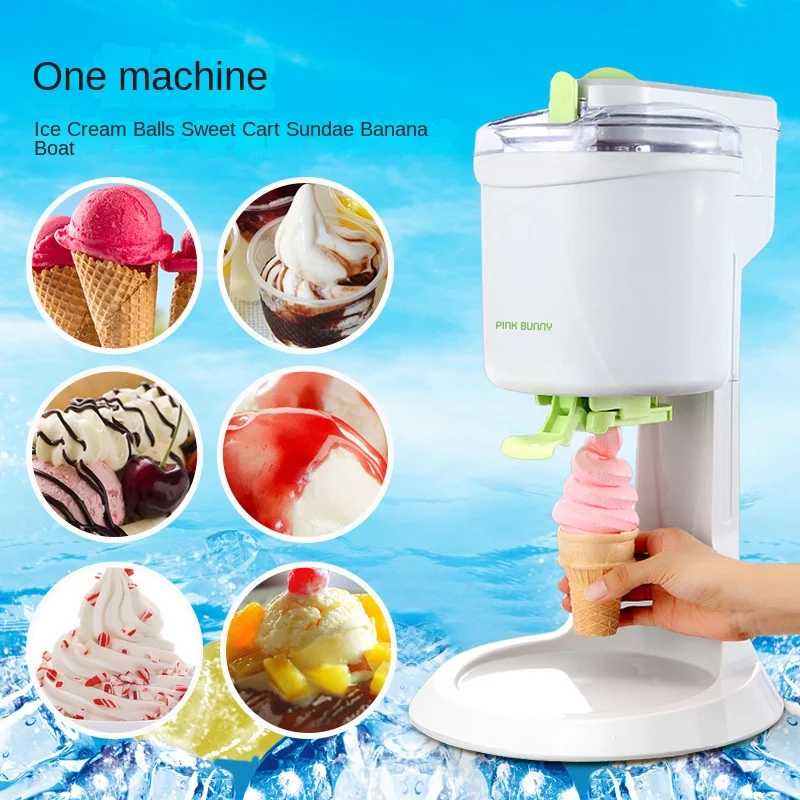 

vevor soft ice cream machine household fully automatic cone making machine maquina hacer helados caseros