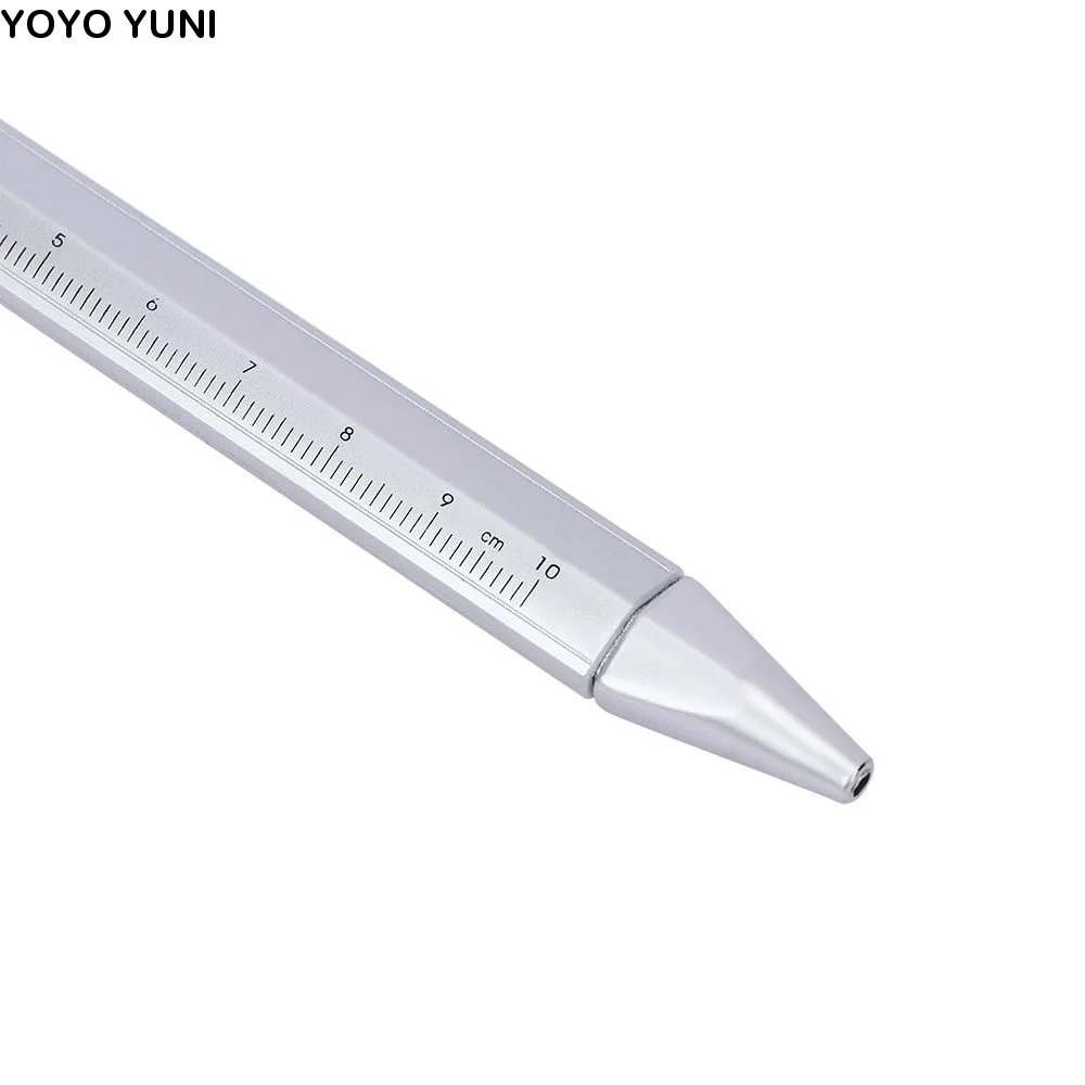 

Level Vernier Ballpoint Ballpen Caliper Cursor Gifts Office Supplies School Scale Ruler Pen