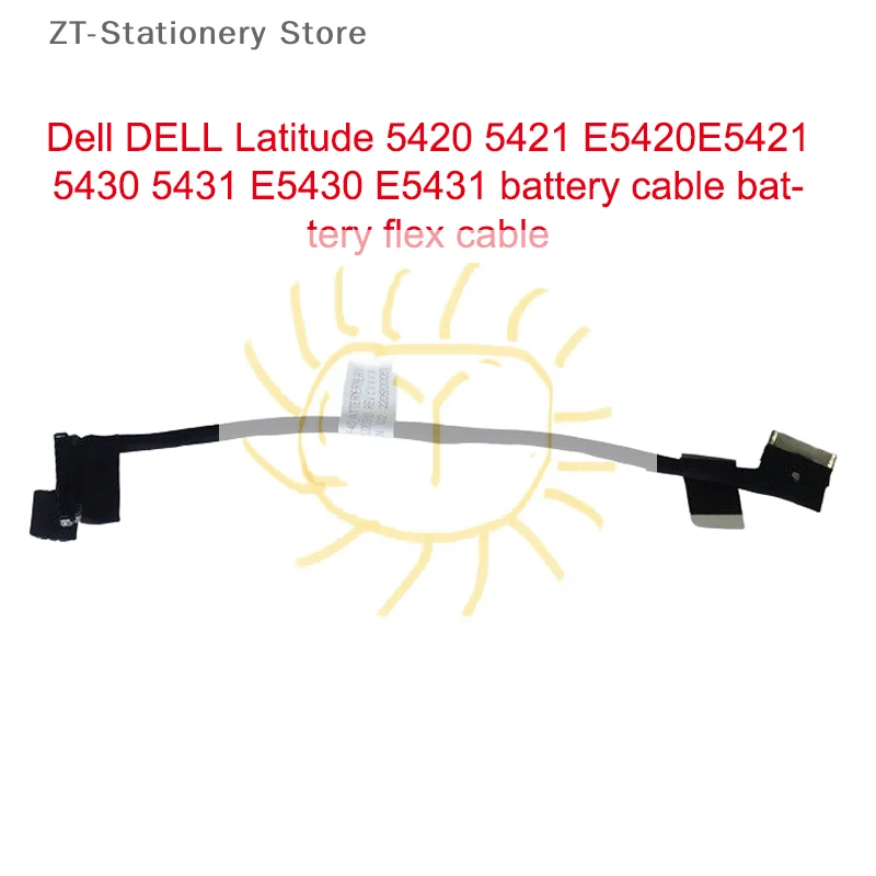 

1pc Laptop Battery Cable Connector Line Replace For Latitude 5420 5421 5430 5431 E5430 E5431 Battery Flex Cable DC02003PI00