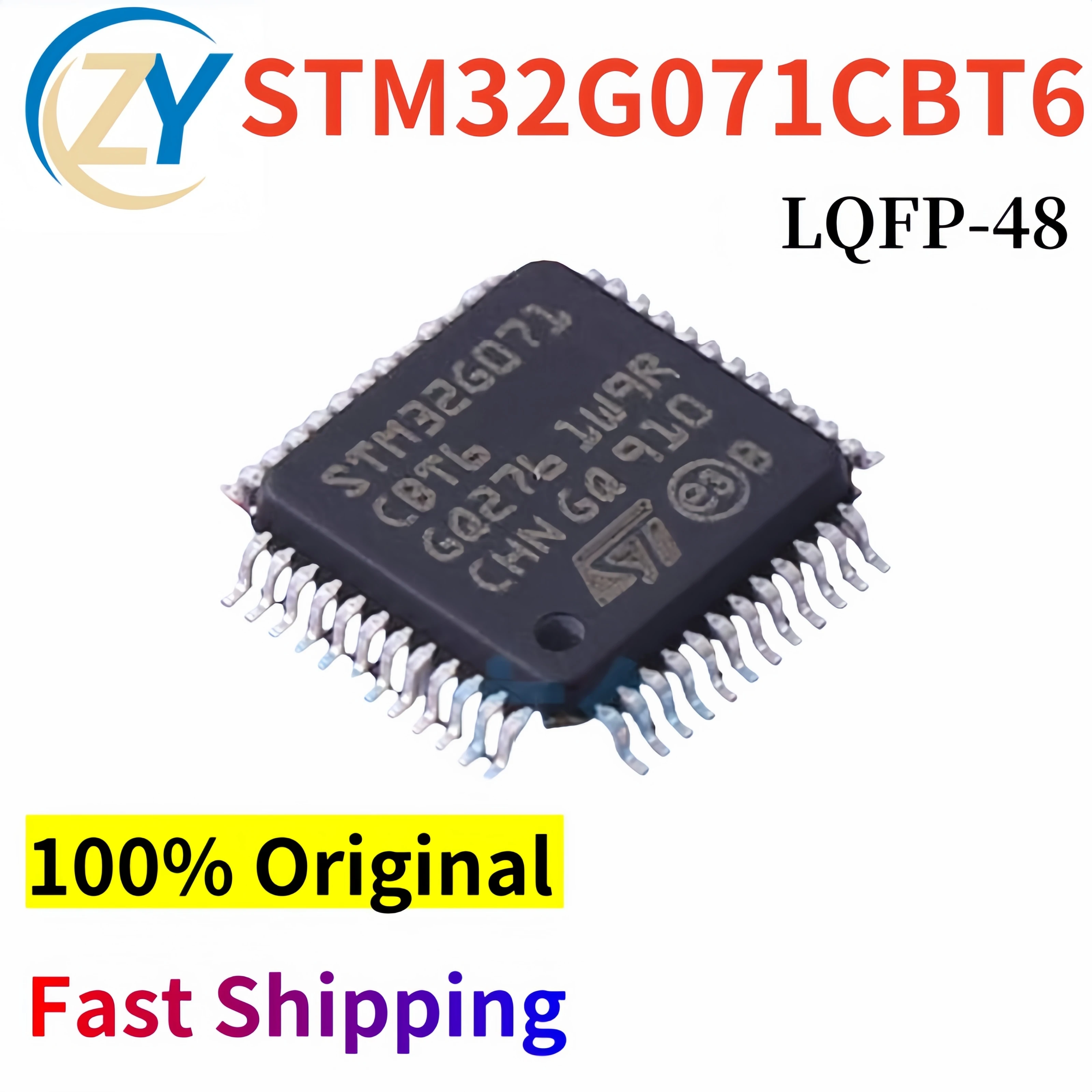 

(2pcs) STM32G071CBT6 Cortex-M0+ STM32G071 LQFP48 64MHz 100% Original & In Stock