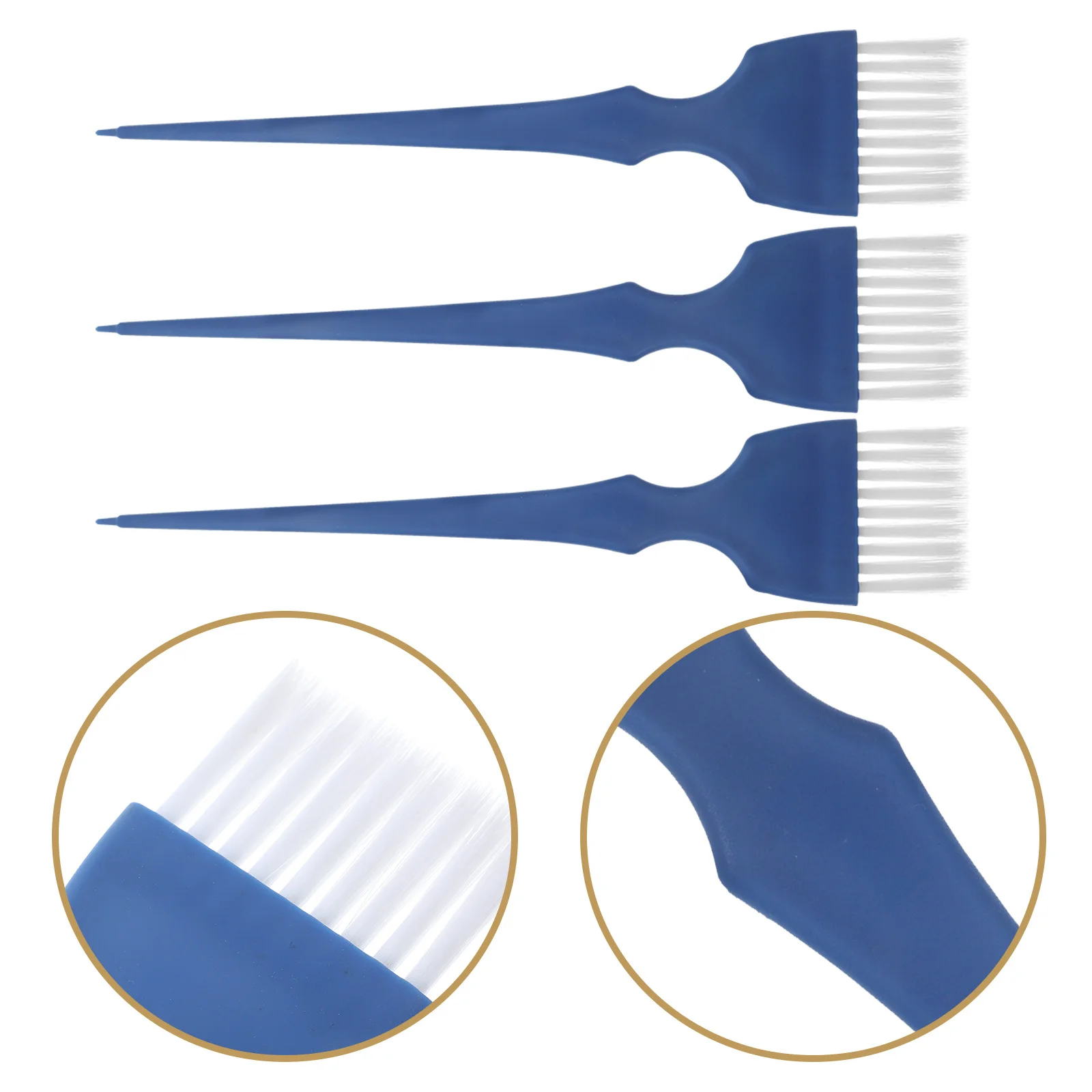 

7pcs Colorful Tint Tool For Tint Salon Home Coloring Kit Dye Hair Coloring Brush Hair Dye Brush Styling