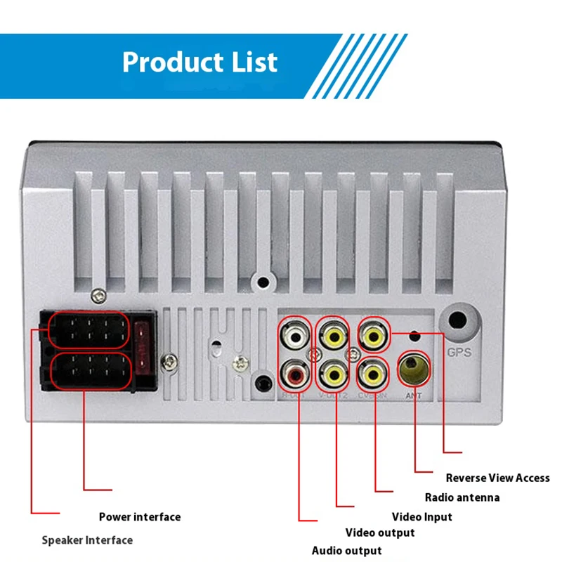 Universal 2 Din Auto Radio 7 "HD Touchscreen Autoradio Multimedia Player Universal Auto Stereo MP5 Player Bluetooth Auto player